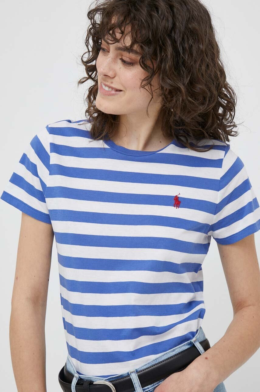 Polo Ralph Lauren Памучна тениска в бяло - Pepit.bg