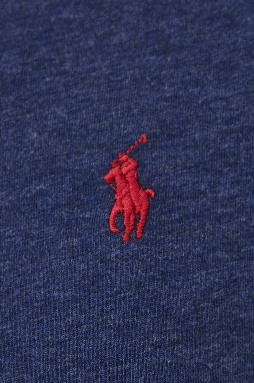 Polo Ralph Lauren Памучна тениска в сиво с изчистен дизайн - Pepit.bg