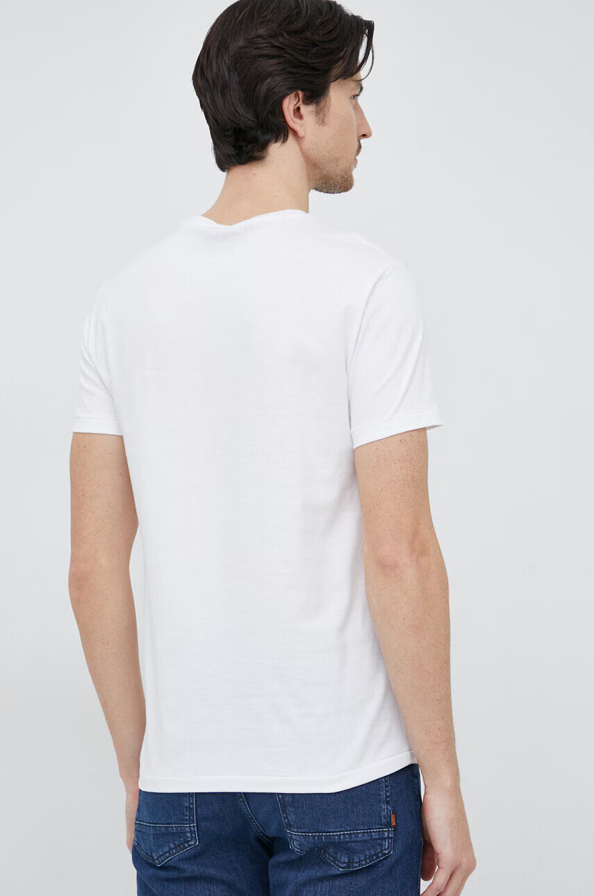 Polo Ralph Lauren Памучна тениска в бяло с принт - Pepit.bg