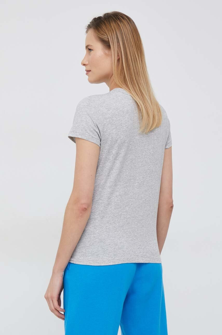Polo Ralph Lauren Памучна тениска в сиво - Pepit.bg