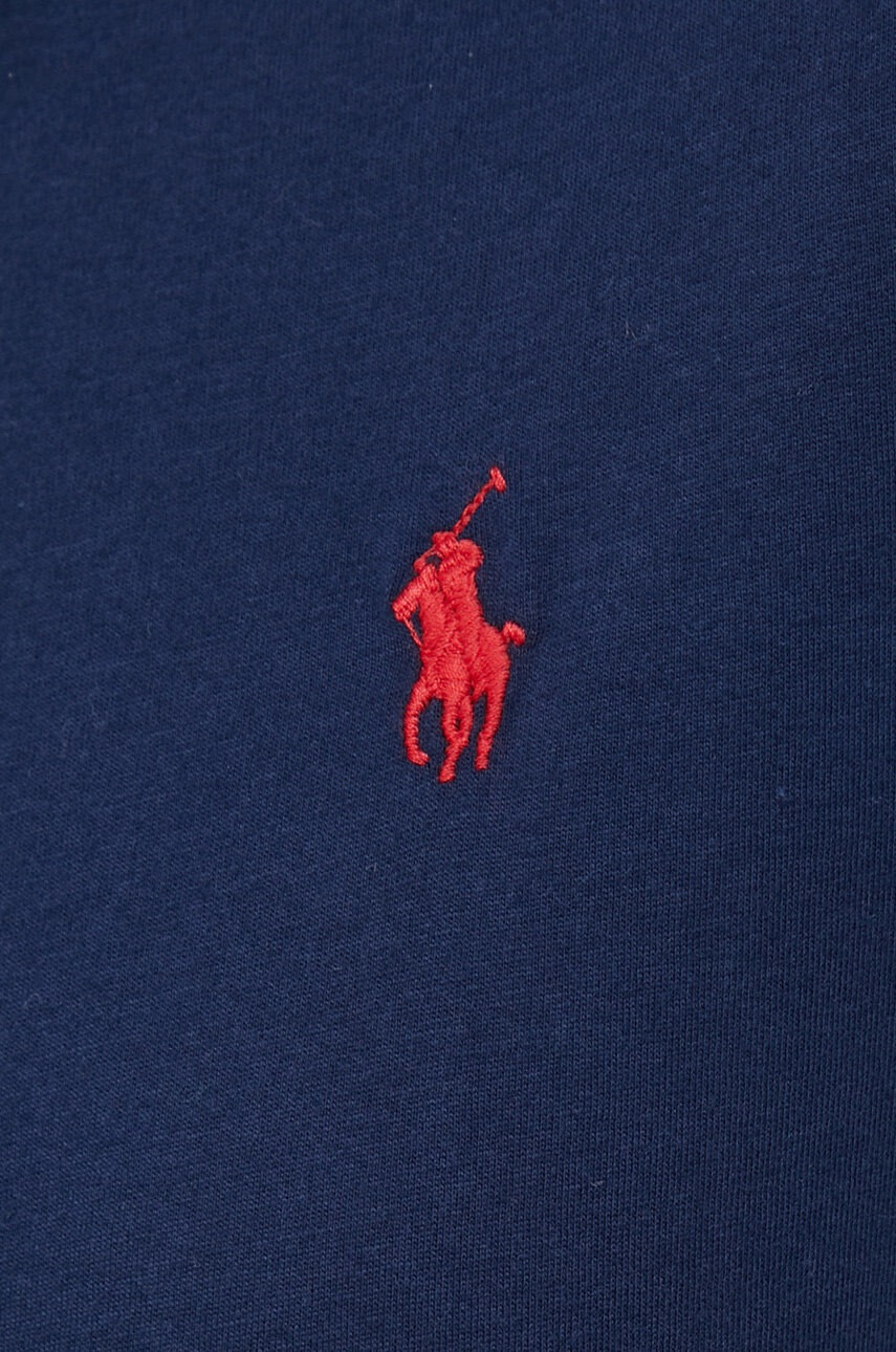 Polo Ralph Lauren Памучна тениска в тъмносиньо - Pepit.bg