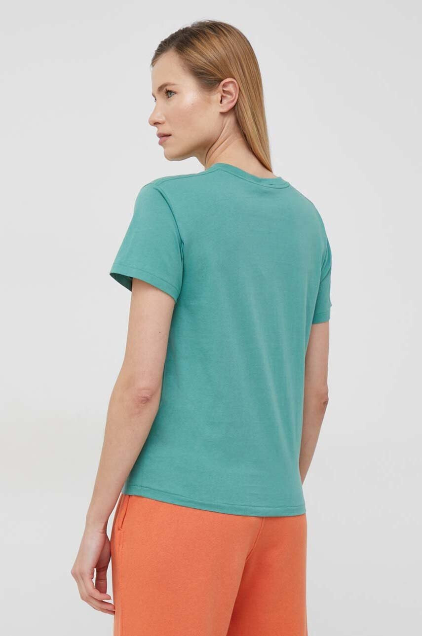 Polo Ralph Lauren Памучна тениска в зелено - Pepit.bg