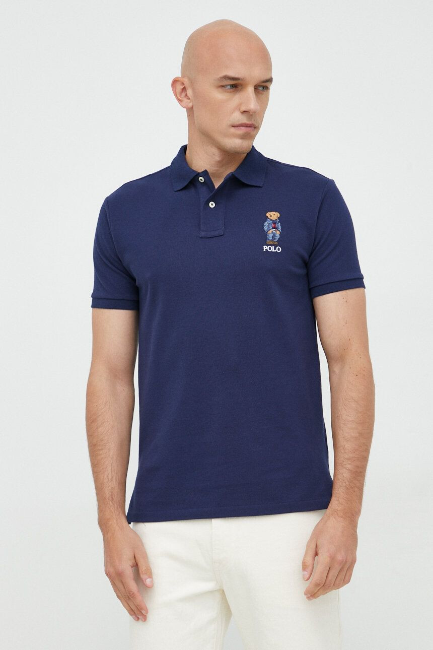 Polo Ralph Lauren Памучна тениска с яка - Pepit.bg