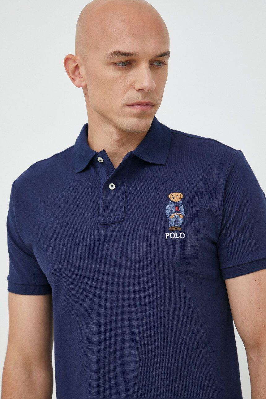 Polo Ralph Lauren Памучна тениска с яка - Pepit.bg