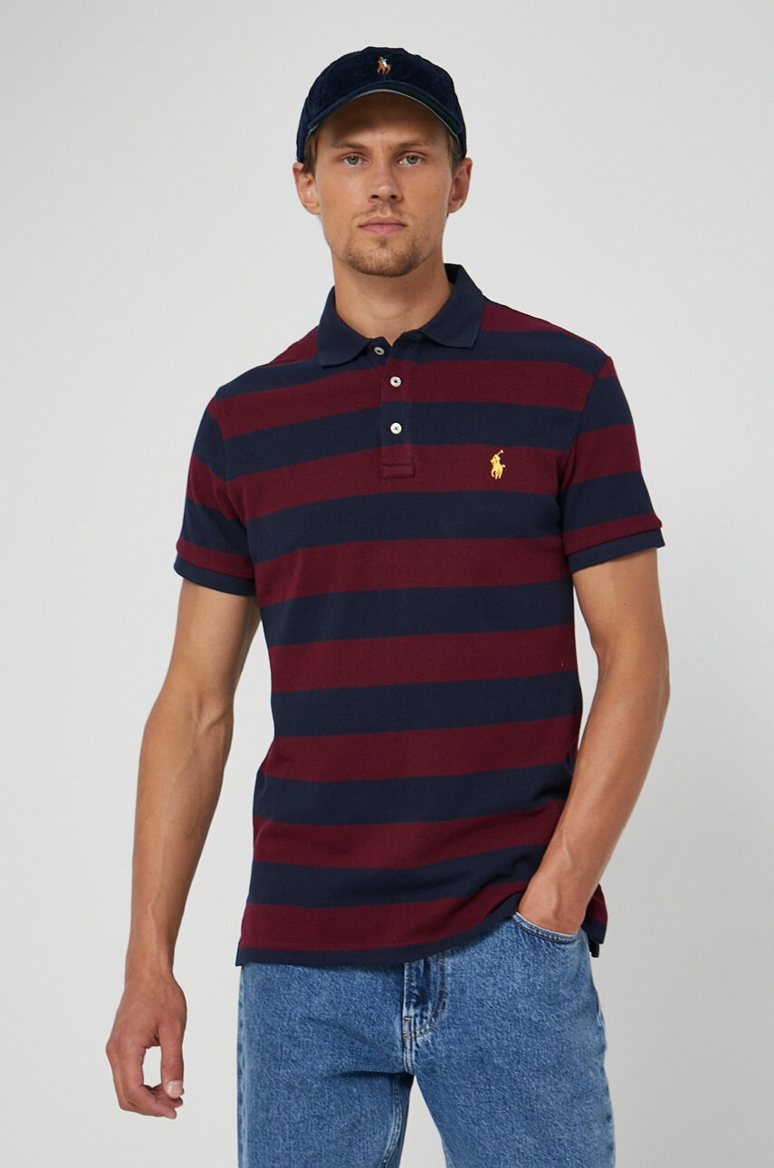 Polo Ralph Lauren Памучна тениска с яка - Pepit.bg
