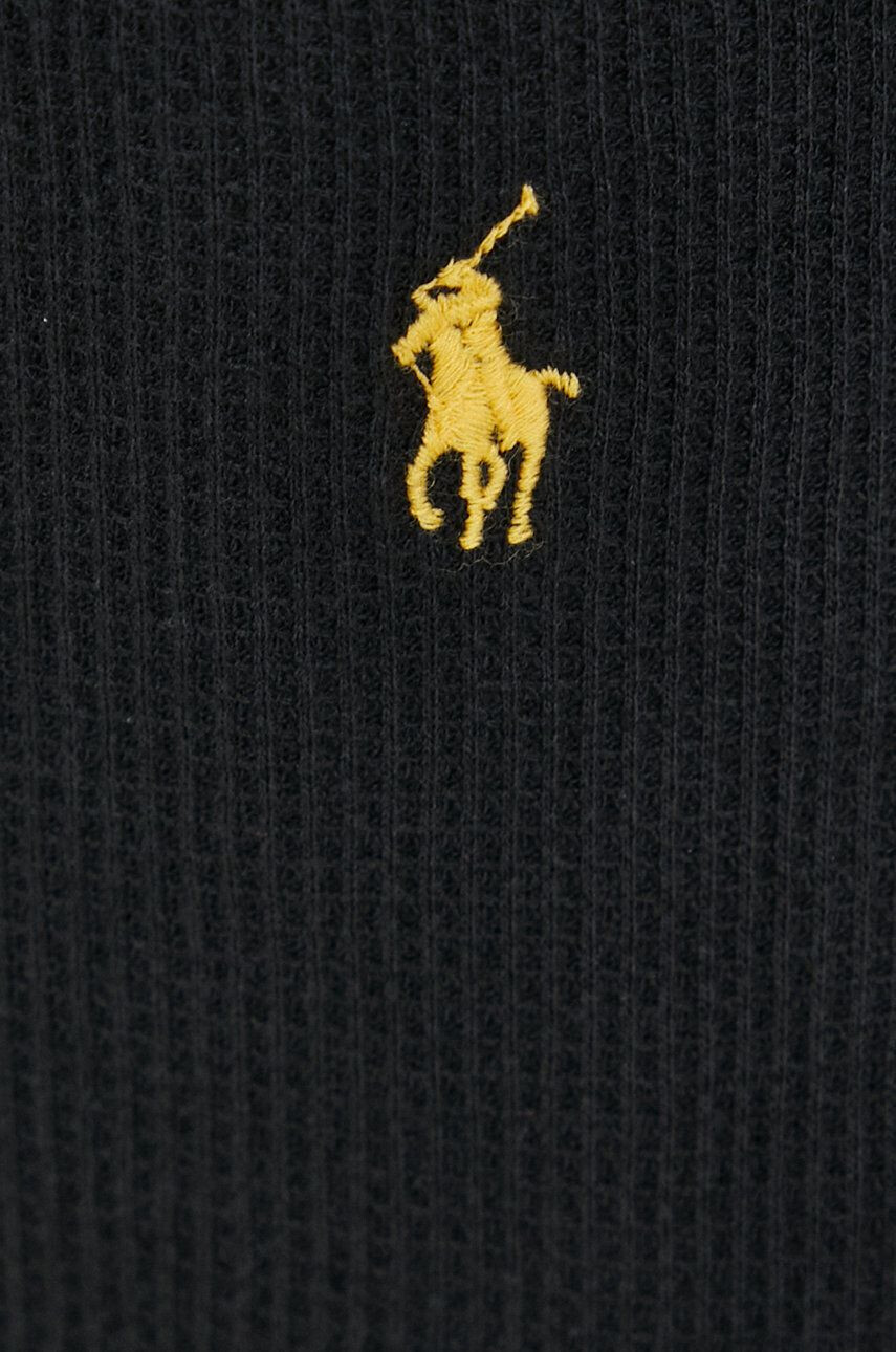 Polo Ralph Lauren Панталони мъжко в черно с изчистен дизайн - Pepit.bg