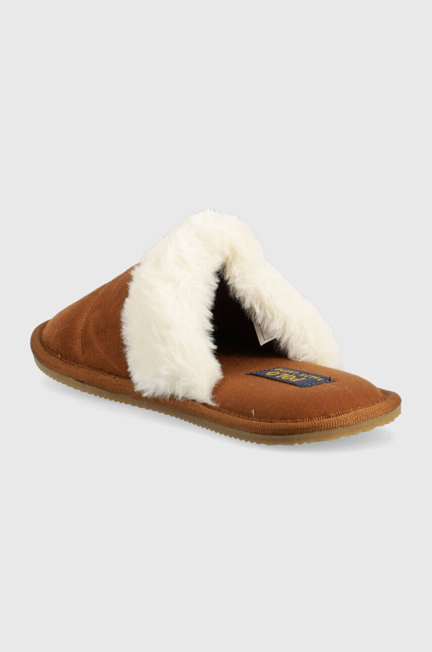 Polo Ralph Lauren Пантофи Kelcie Kelcie в кафяво RF103631 - Pepit.bg