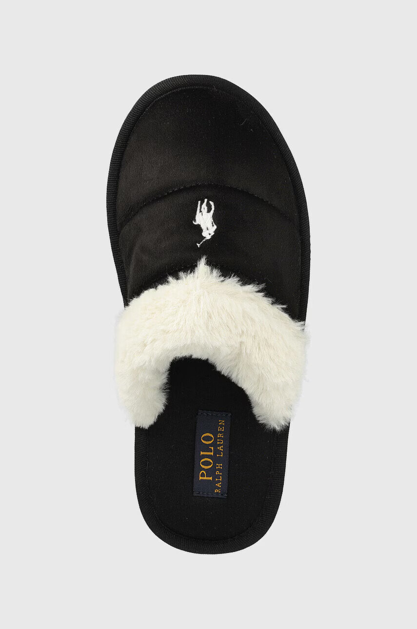 Polo Ralph Lauren Пантофи Kelcie Kelcie в черно RF103567 - Pepit.bg