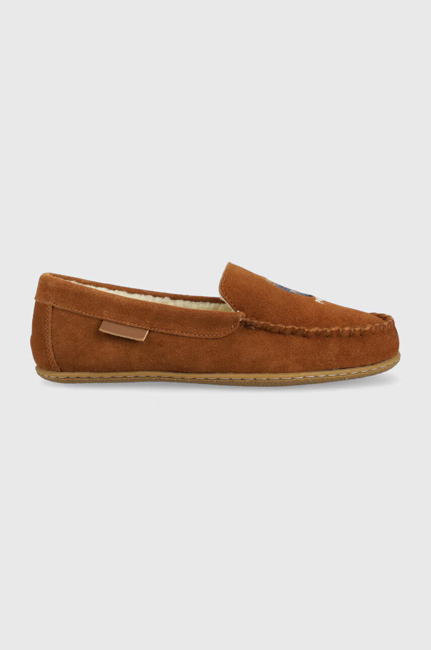 Polo Ralph Lauren Пантофи Collins Bear Collins Bear в кафяво RF103883 - Pepit.bg