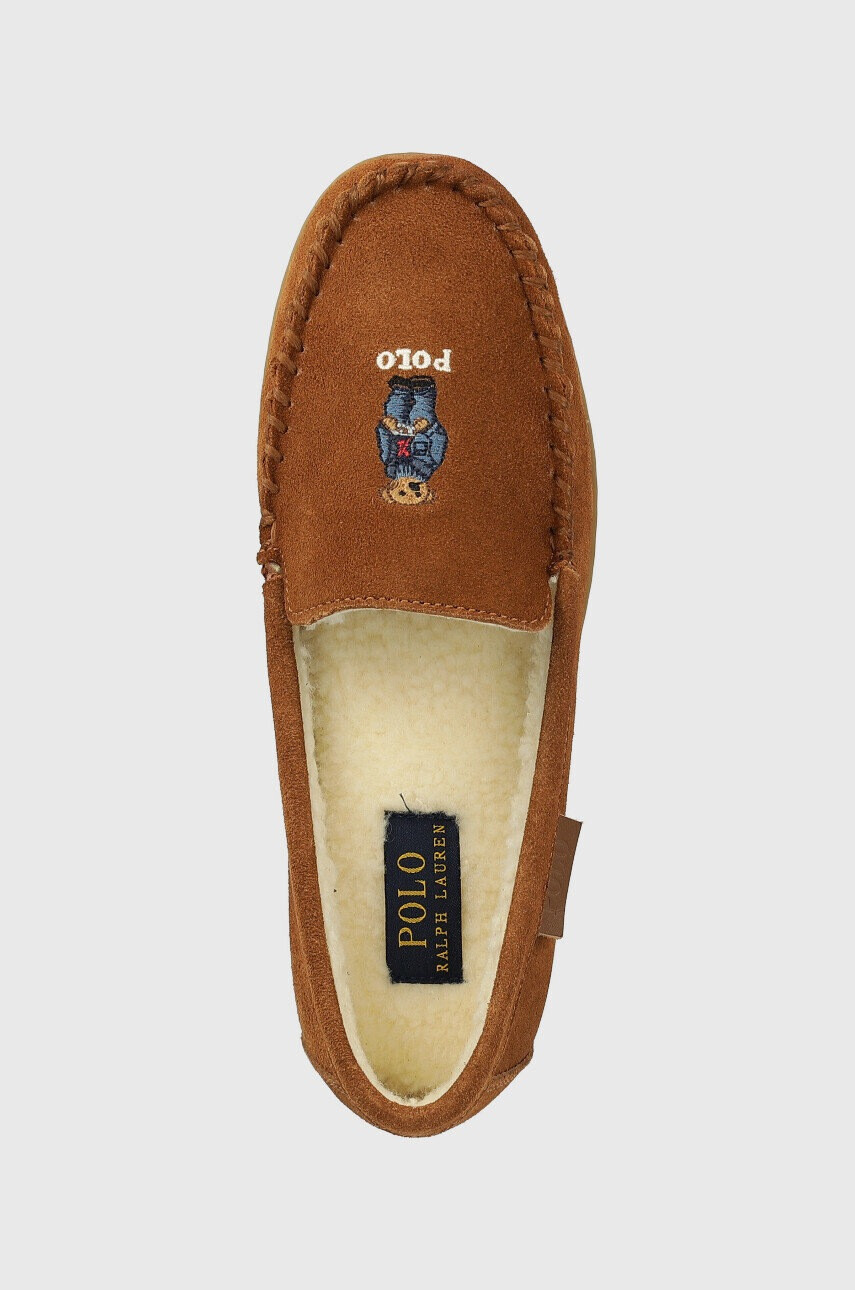 Polo Ralph Lauren Пантофи Collins Bear Collins Bear в кафяво RF103883 - Pepit.bg