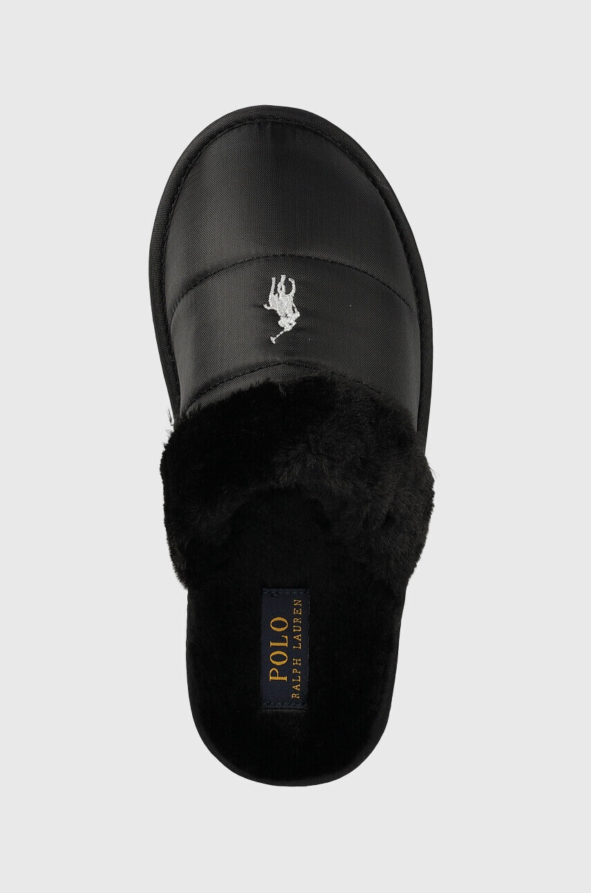 Polo Ralph Lauren Пантофи Kelcie Kelcie в черно RF103848 - Pepit.bg