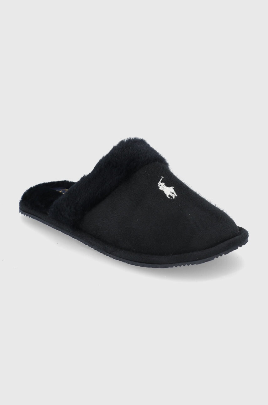 Polo Ralph Lauren Пантофи в черно - Pepit.bg