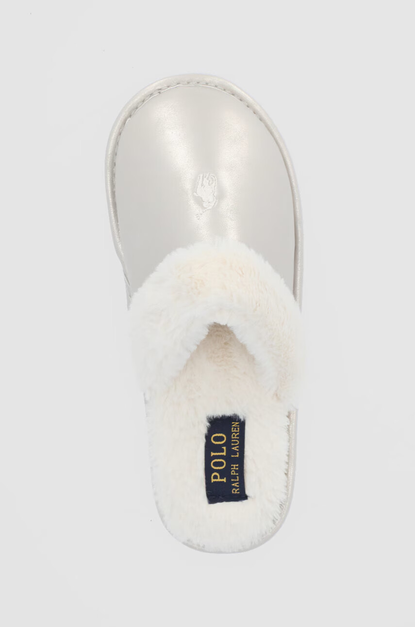 Polo Ralph Lauren Пантофи в сребристо - Pepit.bg