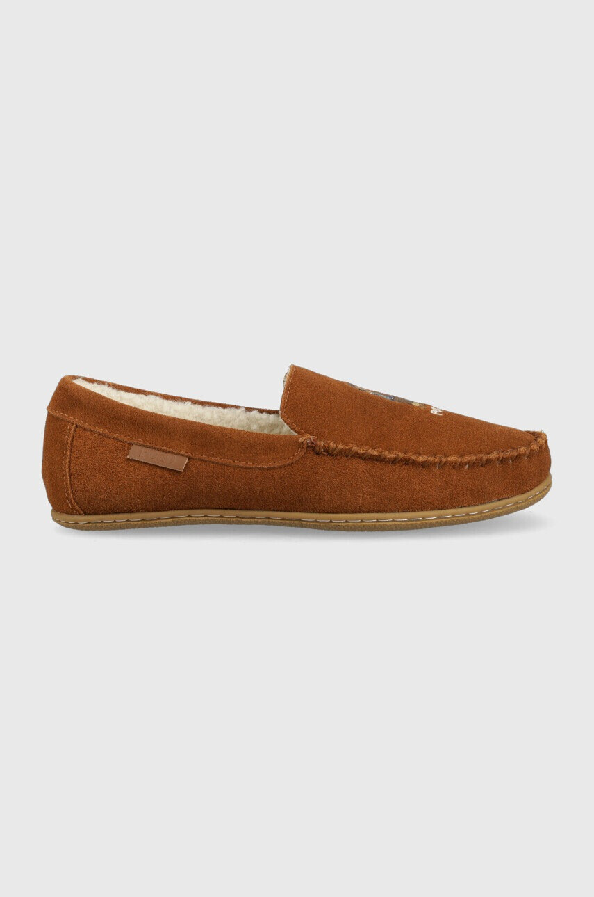 Polo Ralph Lauren Пантофи Collins Bear Collins Bear в кафяво RF103873 - Pepit.bg