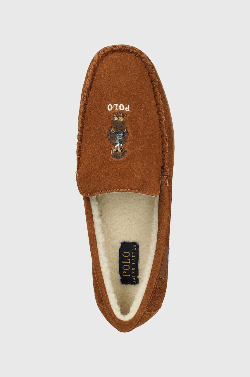 Polo Ralph Lauren Пантофи Collins Bear Collins Bear в кафяво RF103873 - Pepit.bg