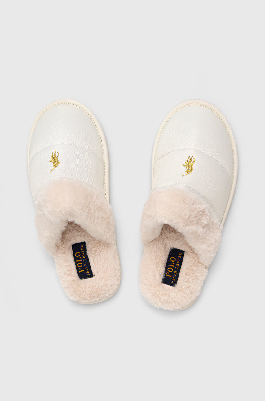 Polo Ralph Lauren Пантофи Kelcie Kelcie в бежово RF103851 - Pepit.bg