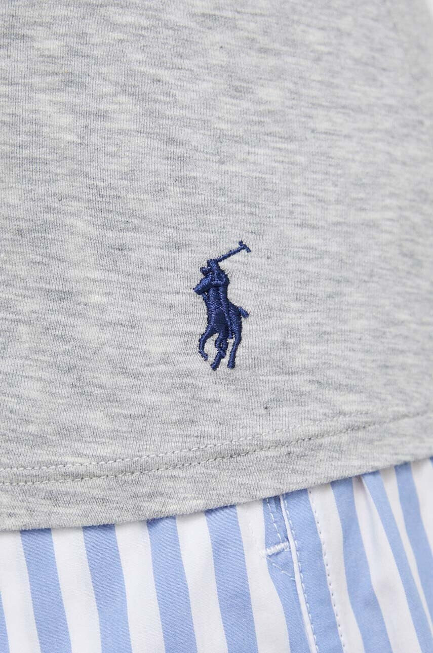 Polo Ralph Lauren Пижамен топ в сиво - Pepit.bg