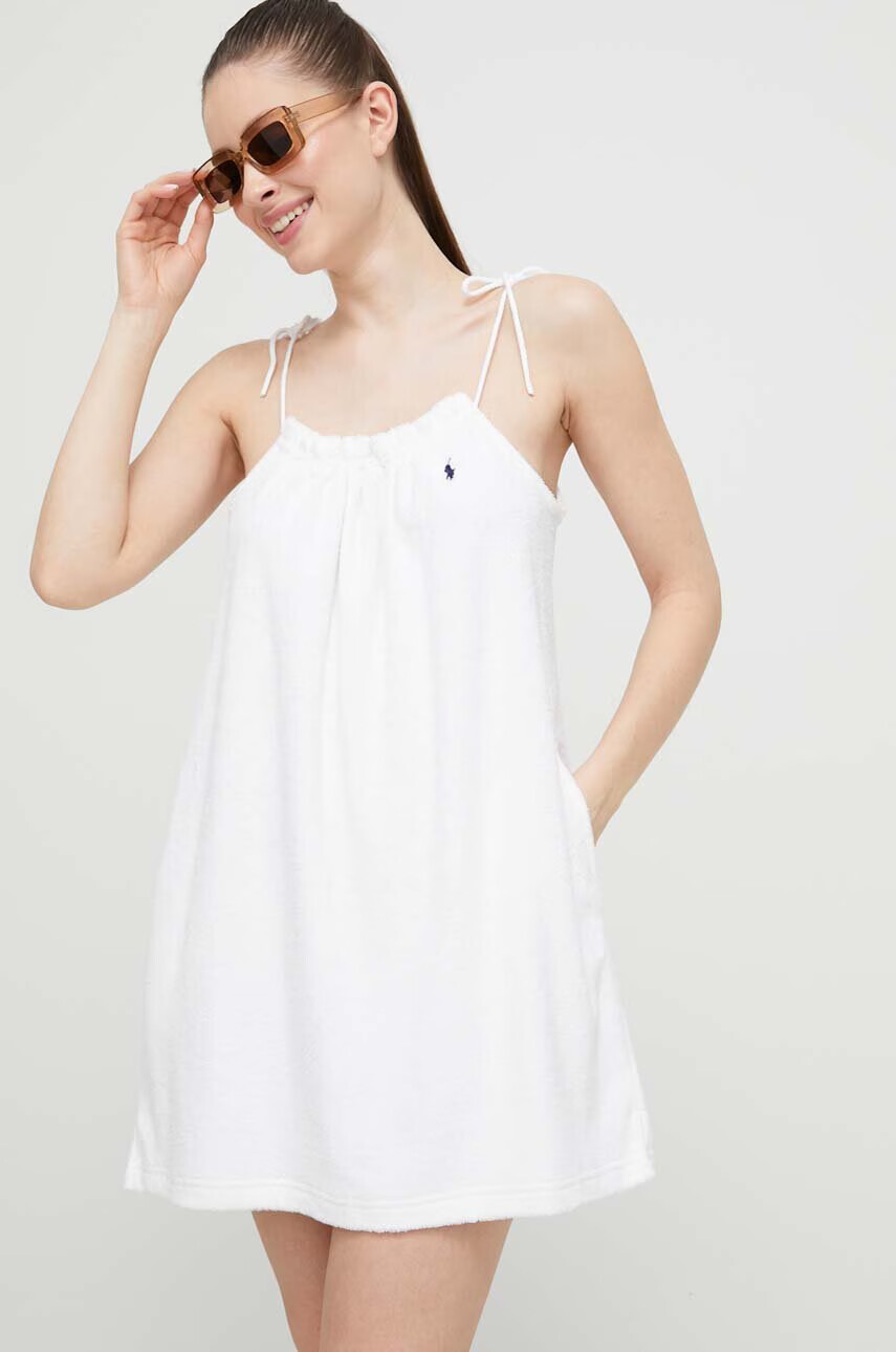 Polo Ralph Lauren Плажна рокля в бяло - Pepit.bg