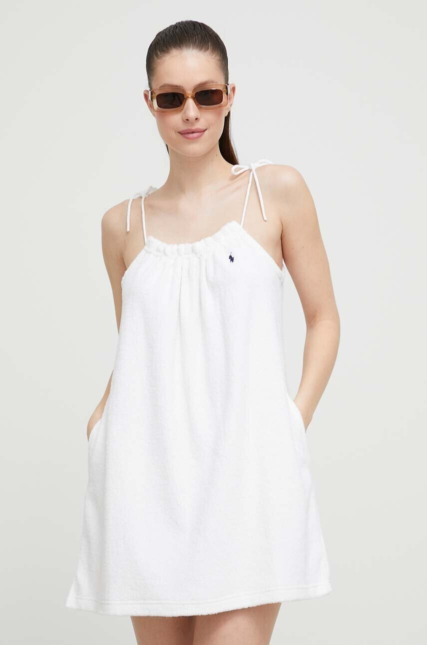 Polo Ralph Lauren Плажна рокля в бяло - Pepit.bg