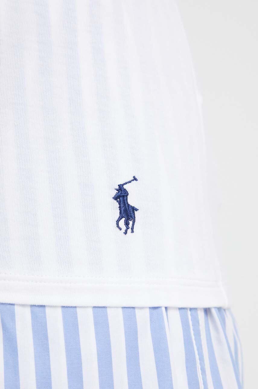 Polo Ralph Lauren Плажна тениска в бяло - Pepit.bg