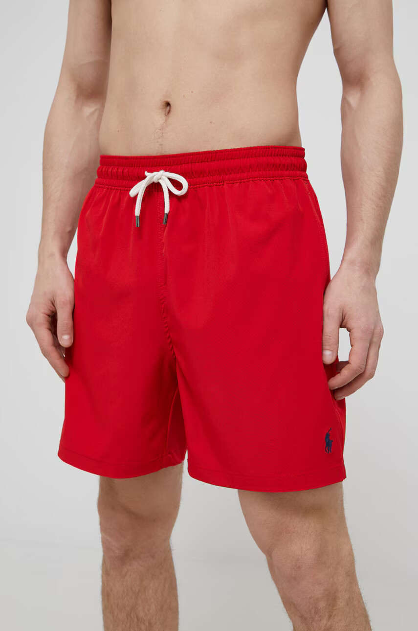 Polo Ralph Lauren Плувни шорти в червено - Pepit.bg