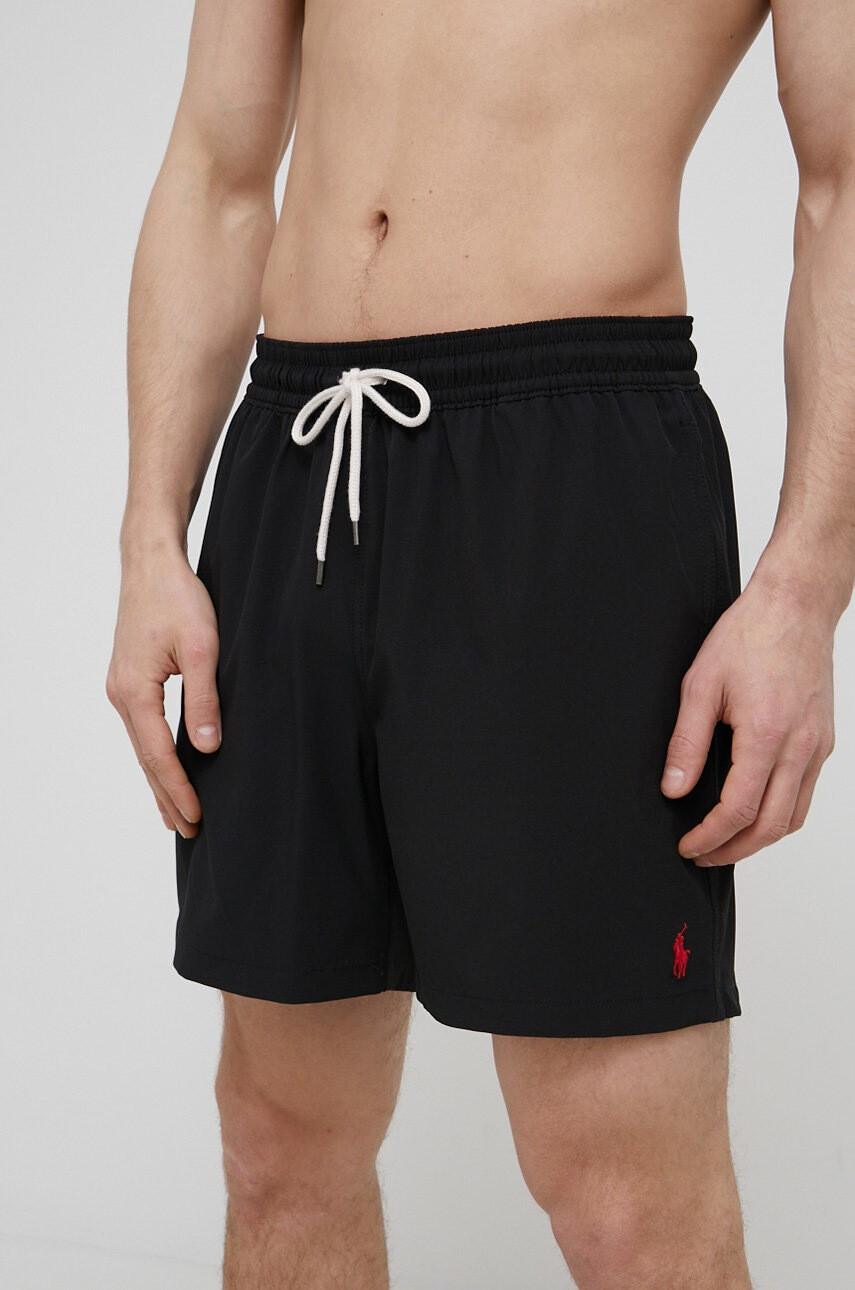 Polo Ralph Lauren Плувни шорти в черно - Pepit.bg