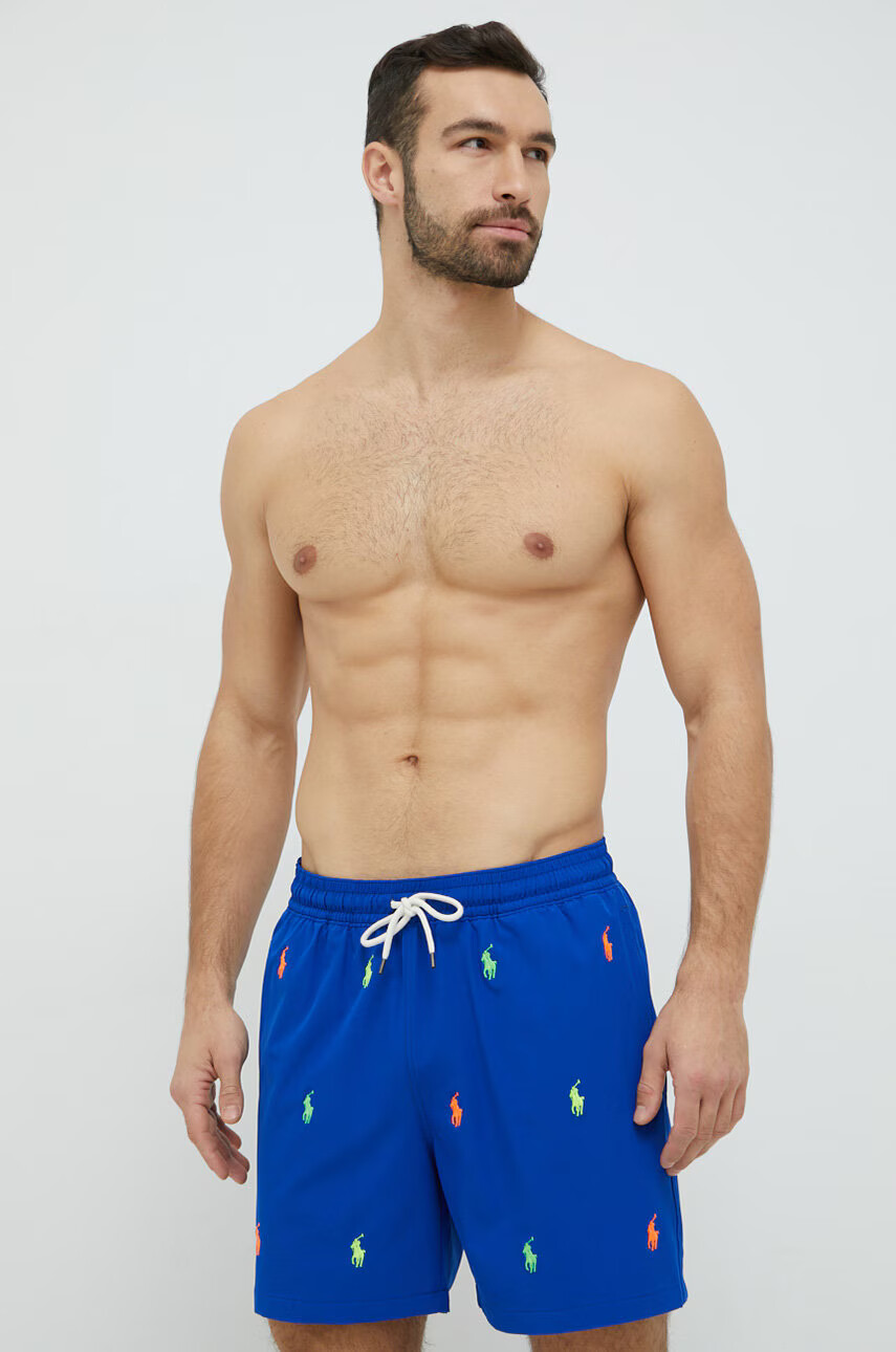 Polo Ralph Lauren Плувни шорти в синьо - Pepit.bg