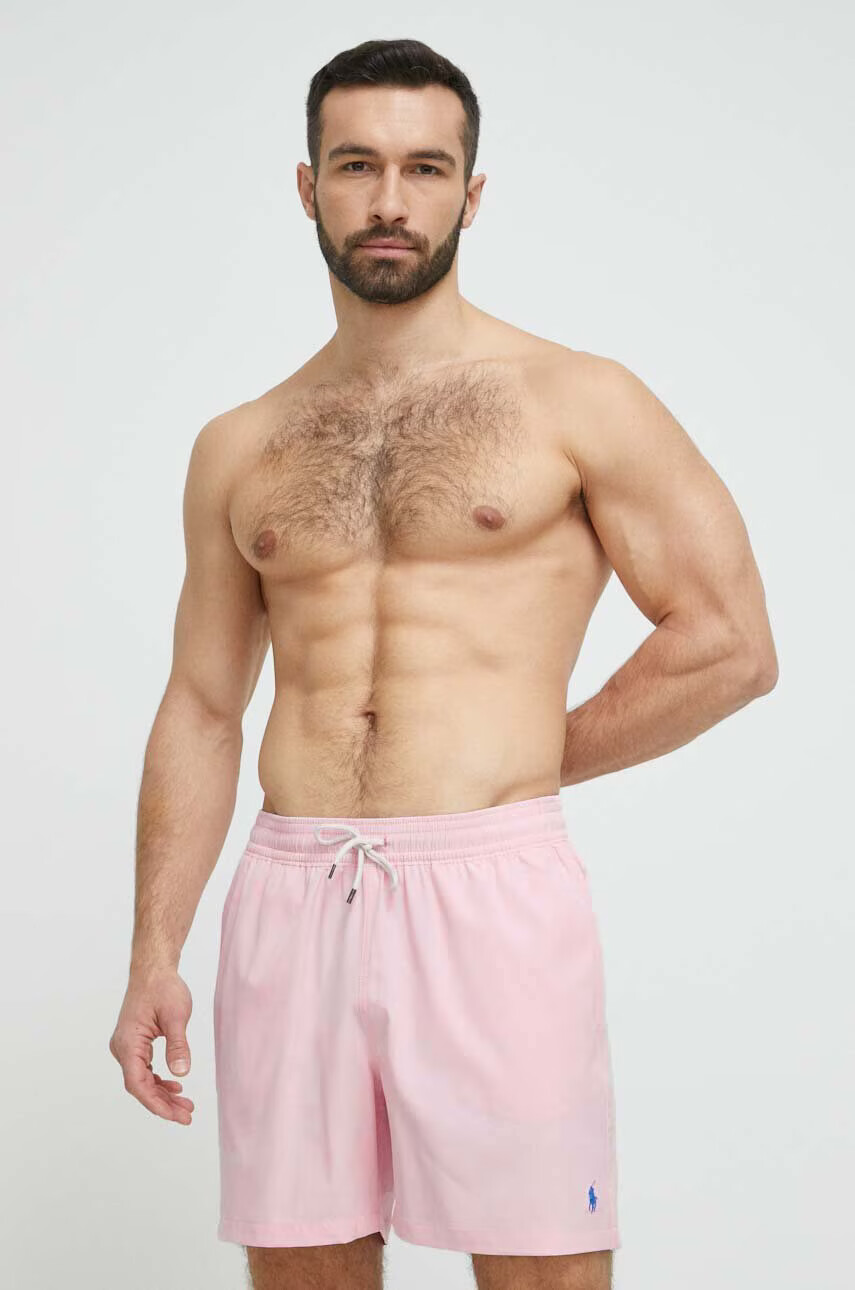 Polo Ralph Lauren Плувни шорти в розово - Pepit.bg