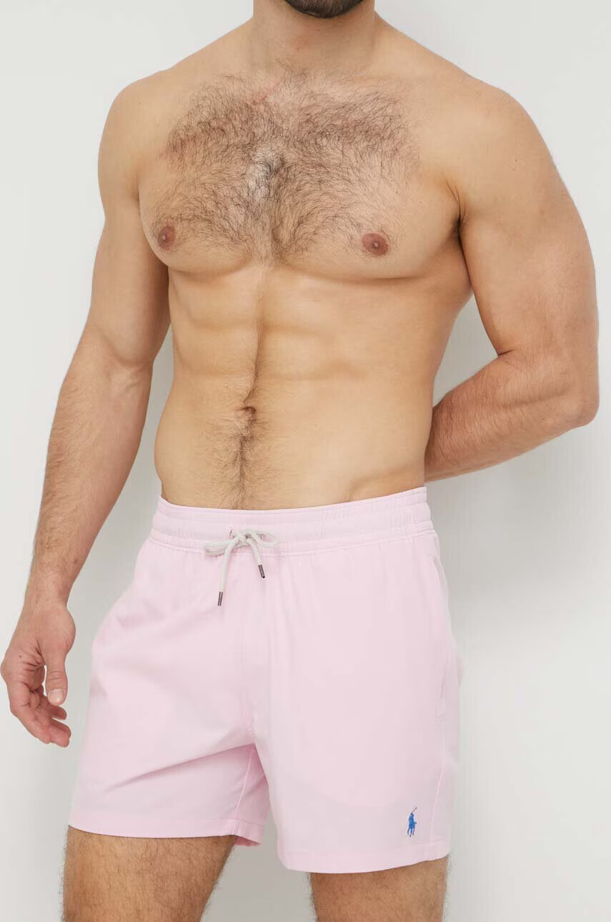 Polo Ralph Lauren Плувни шорти в розово - Pepit.bg