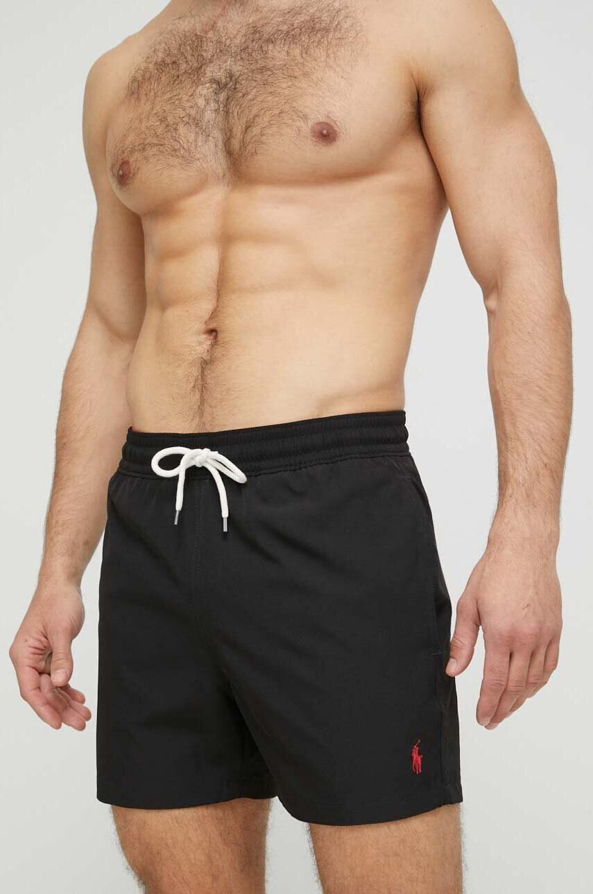 Polo Ralph Lauren Плувни шорти в черно - Pepit.bg