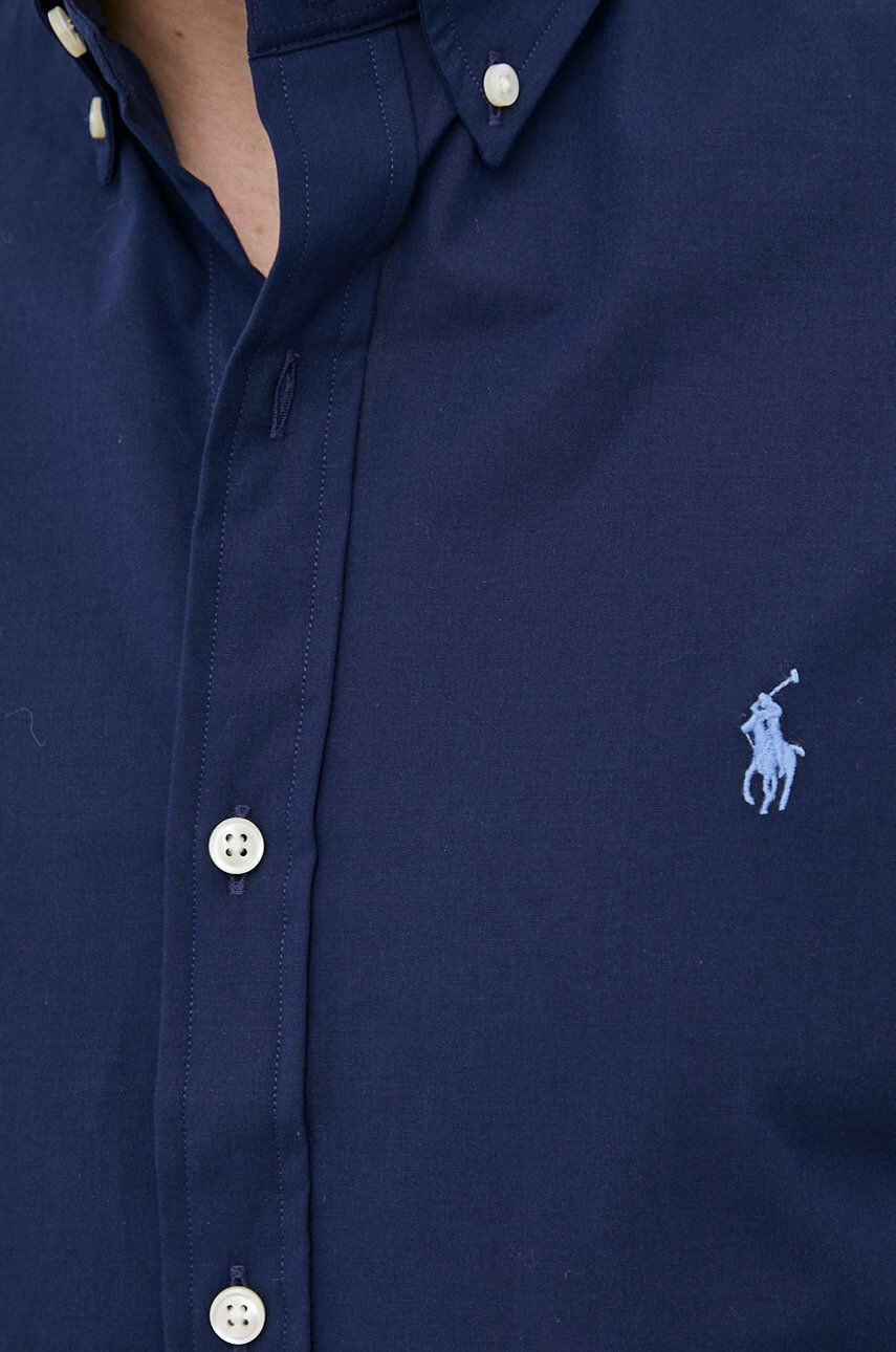 Polo Ralph Lauren Риза мъжка със стандартна кройка с яка с копче - Pepit.bg