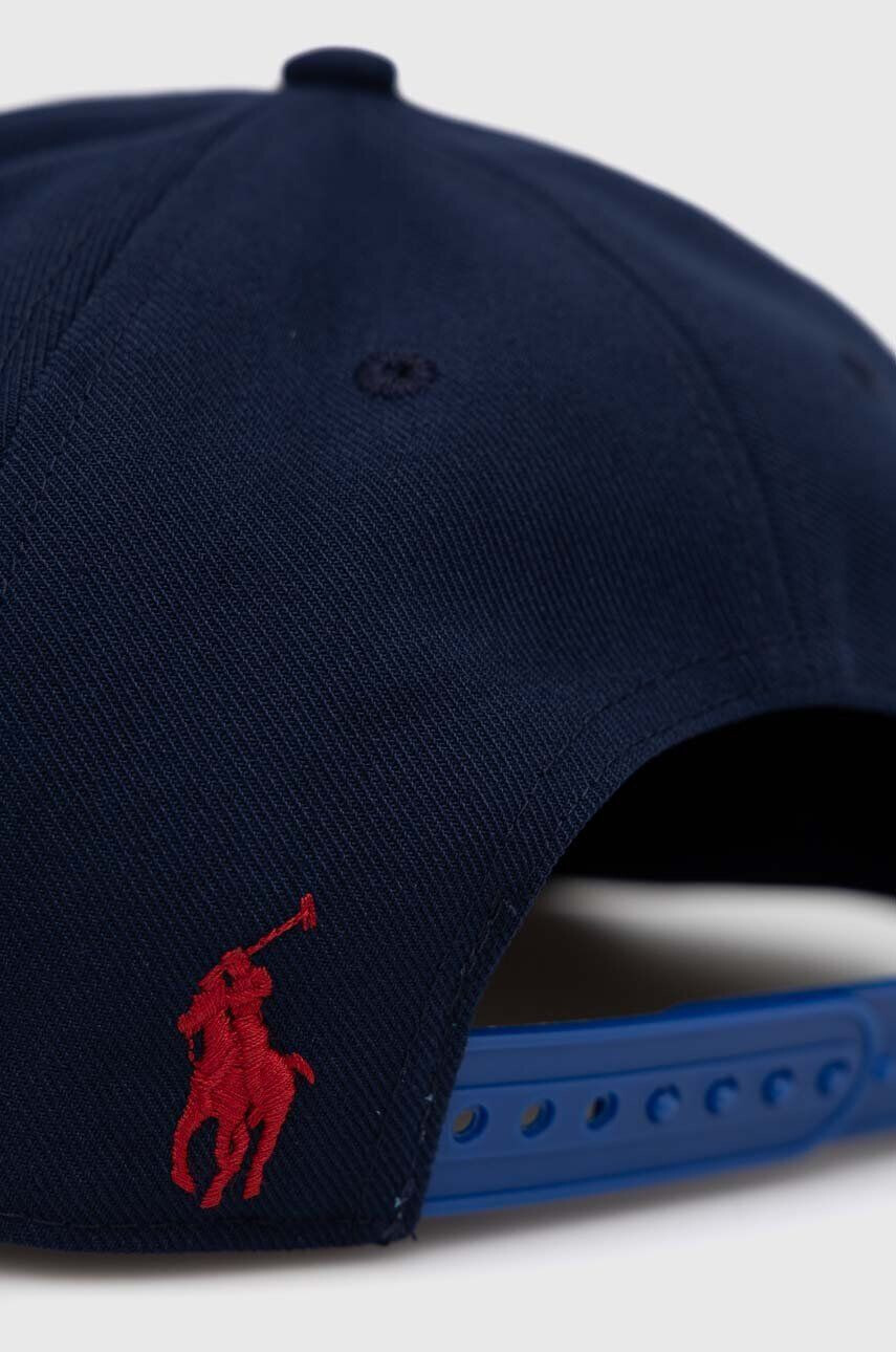 Polo Ralph Lauren Шапка с козирка в тъмносиньо с апликация - Pepit.bg