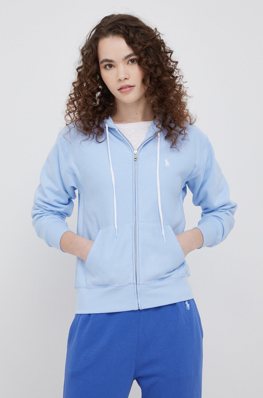 Polo Ralph Lauren Суичър дамска с изчистен дизайн - Pepit.bg