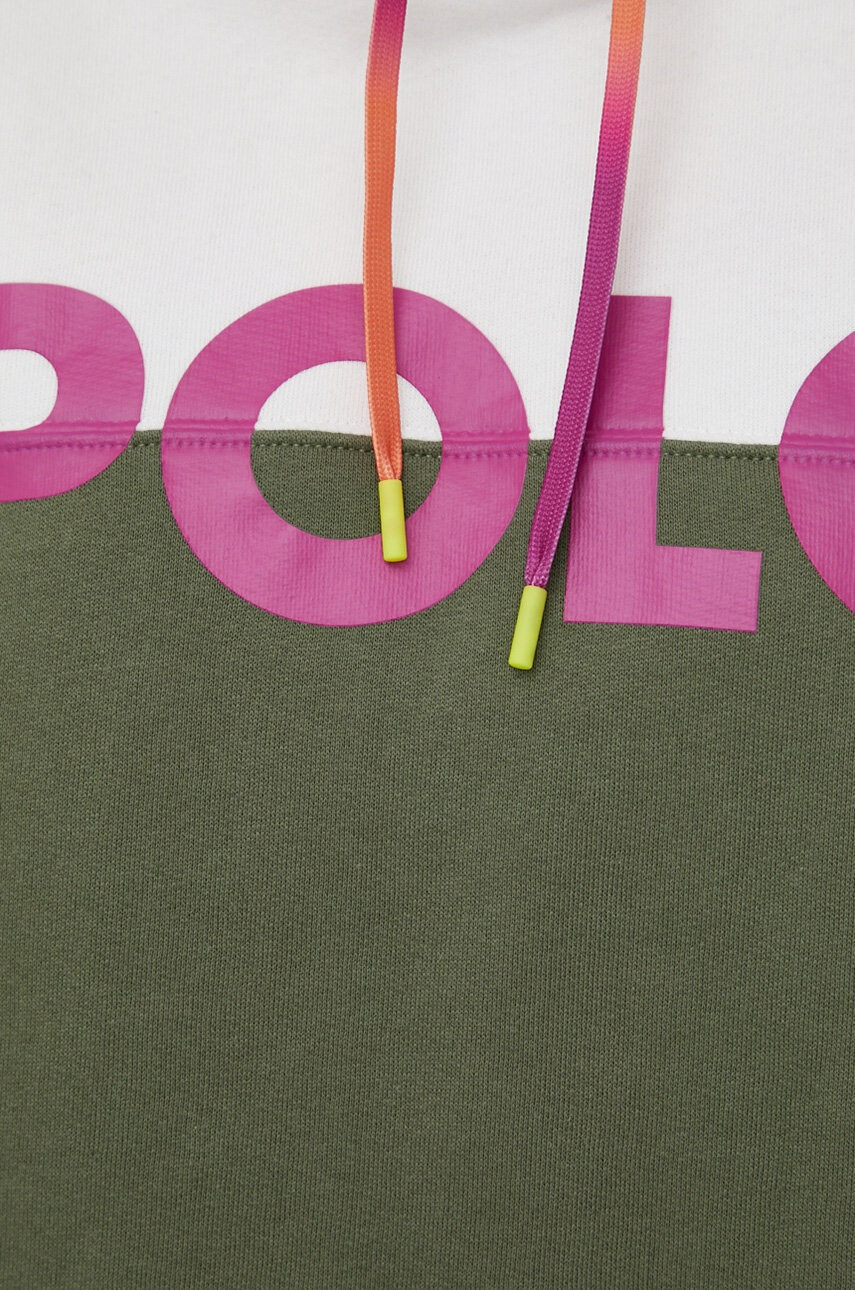 Polo Ralph Lauren Суичър дамска в бяло с принт - Pepit.bg