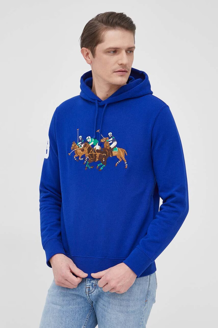 Polo Ralph Lauren Суичър мъжка с апликация - Pepit.bg
