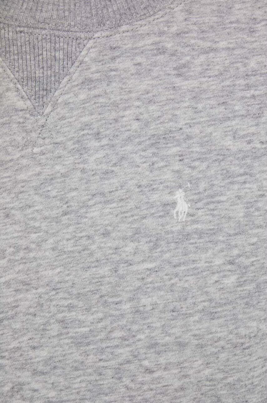 Polo Ralph Lauren Суичър в сиво с меланжов десен - Pepit.bg
