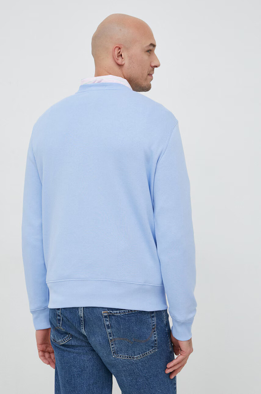 Polo Ralph Lauren Суичър в синьо с принт - Pepit.bg
