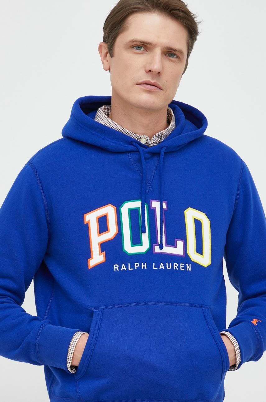 Polo Ralph Lauren Суичър с качулка с апликация - Pepit.bg