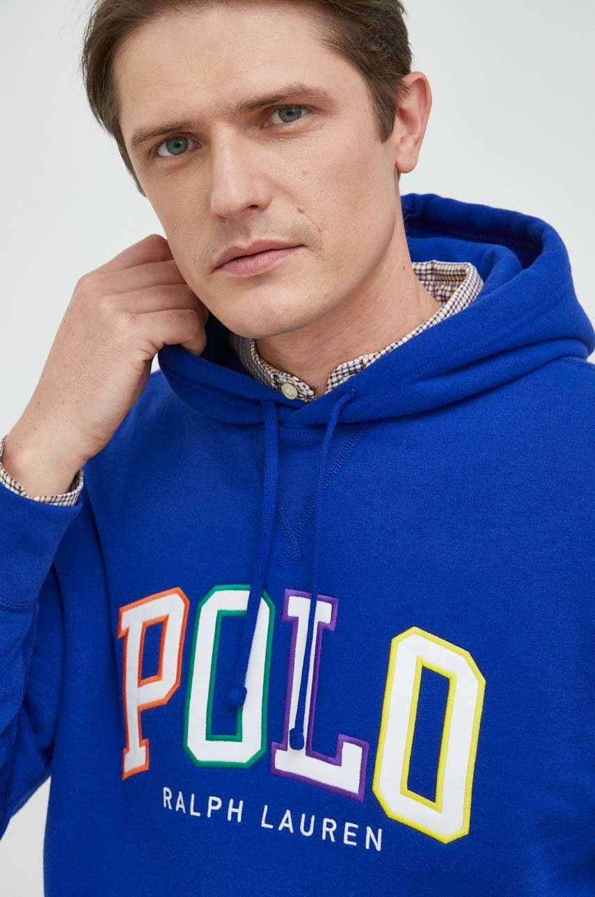 Polo Ralph Lauren Суичър с качулка с апликация - Pepit.bg