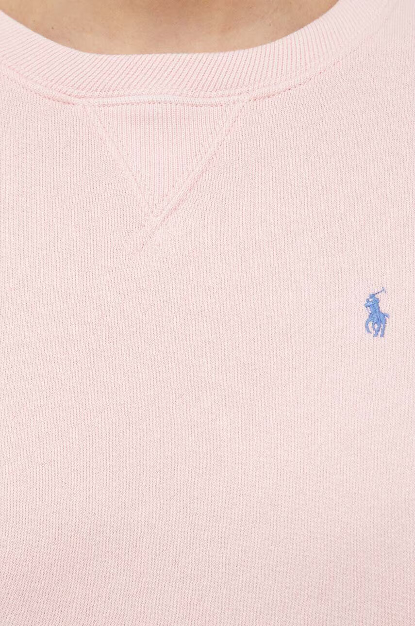 Polo Ralph Lauren Суичър в синьо с меланжов десен - Pepit.bg