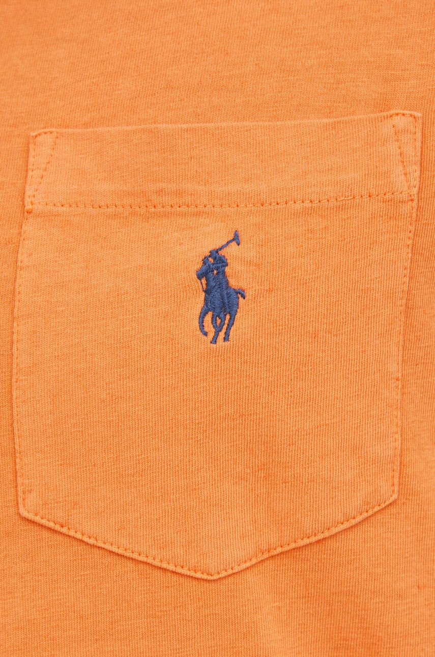 Polo Ralph Lauren Тениска с яка с лен - Pepit.bg
