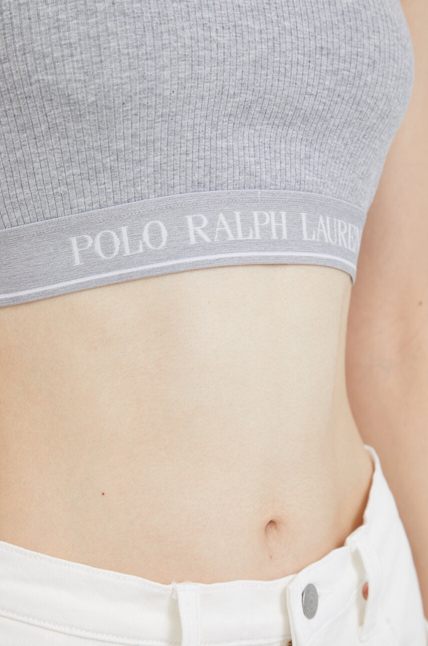 Polo Ralph Lauren Топ дамски в сиво - Pepit.bg