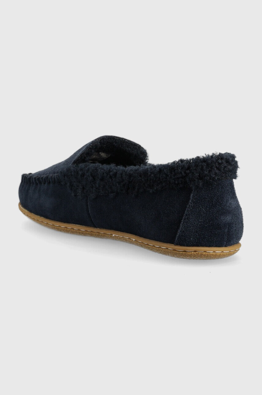Polo Ralph Lauren Велурени чехли Collins Collins в тъмносиньо RF103837 - Pepit.bg