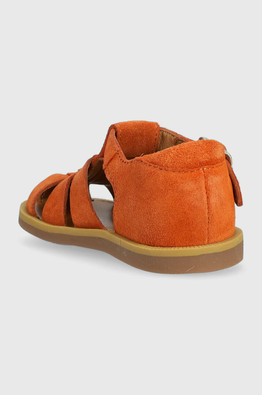Pom D'api Детски сандали от кожа Reebok Classic в кафяво - Pepit.bg