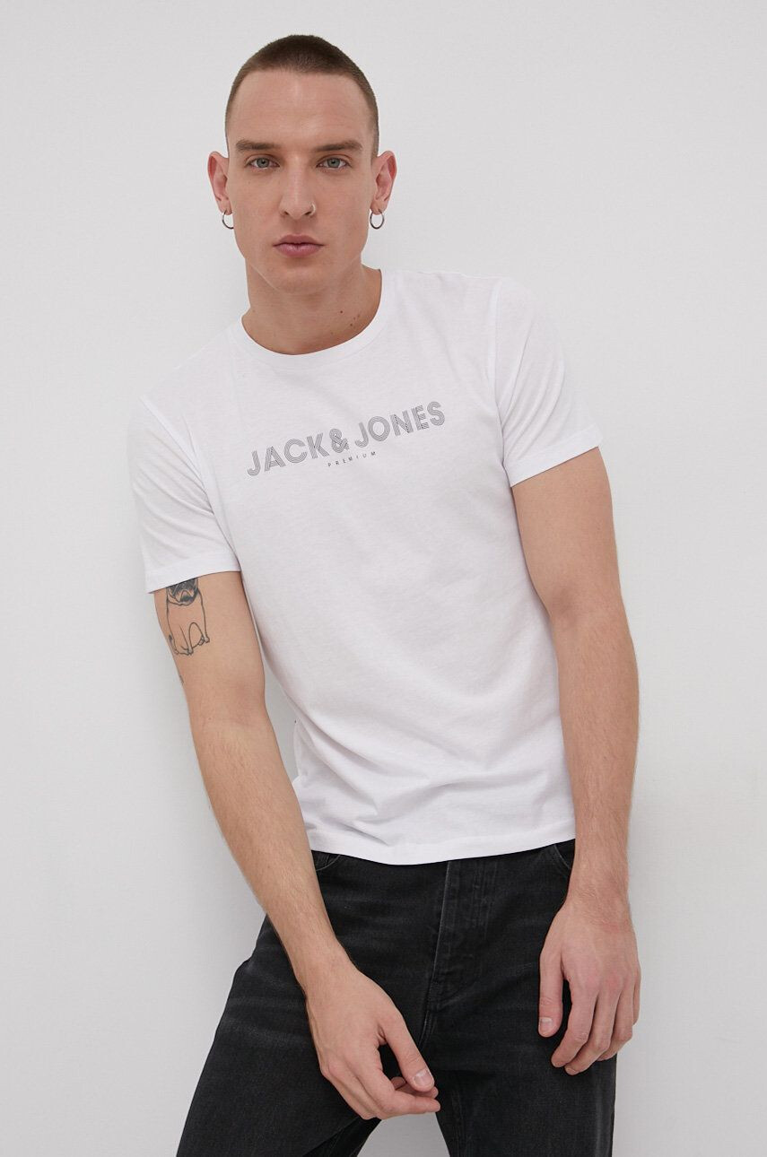 Premium by Jack&Jones Памучна тениска - Pepit.bg