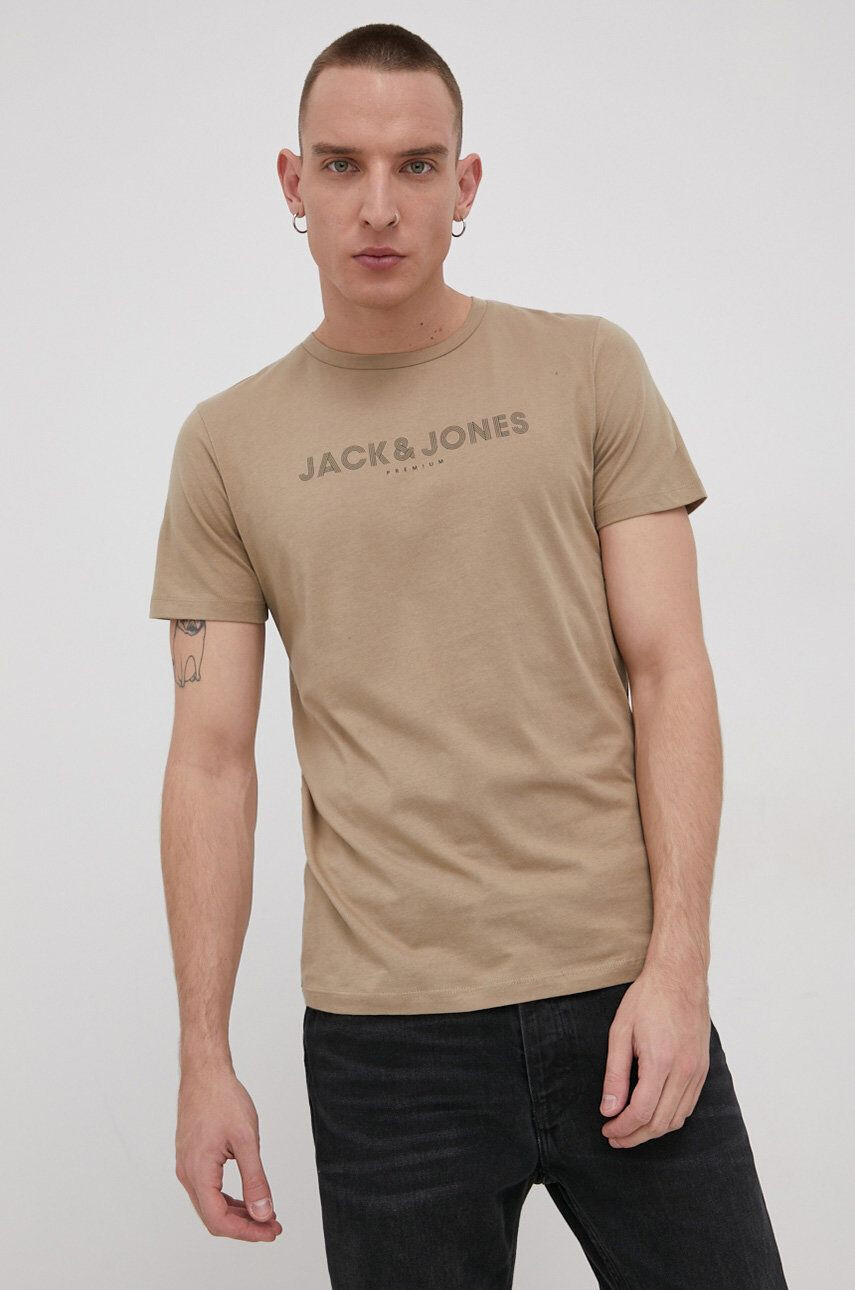 Premium by Jack&Jones Памучна тениска - Pepit.bg