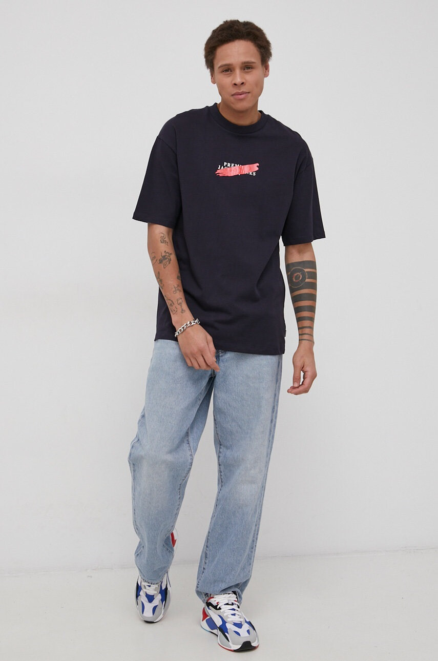 Premium by Jack&Jones Памучна тениска - Pepit.bg