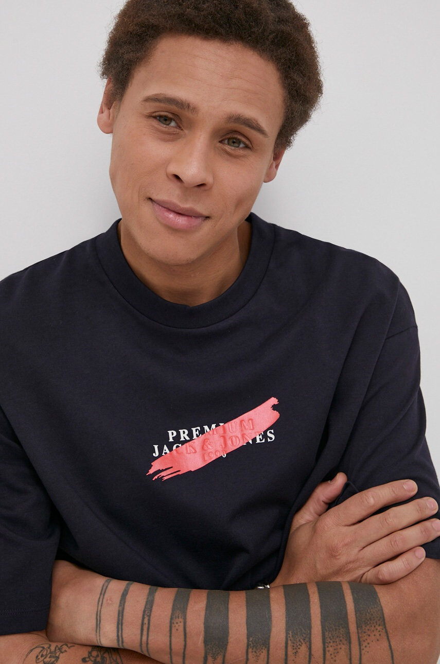 Premium by Jack&Jones Памучна тениска - Pepit.bg