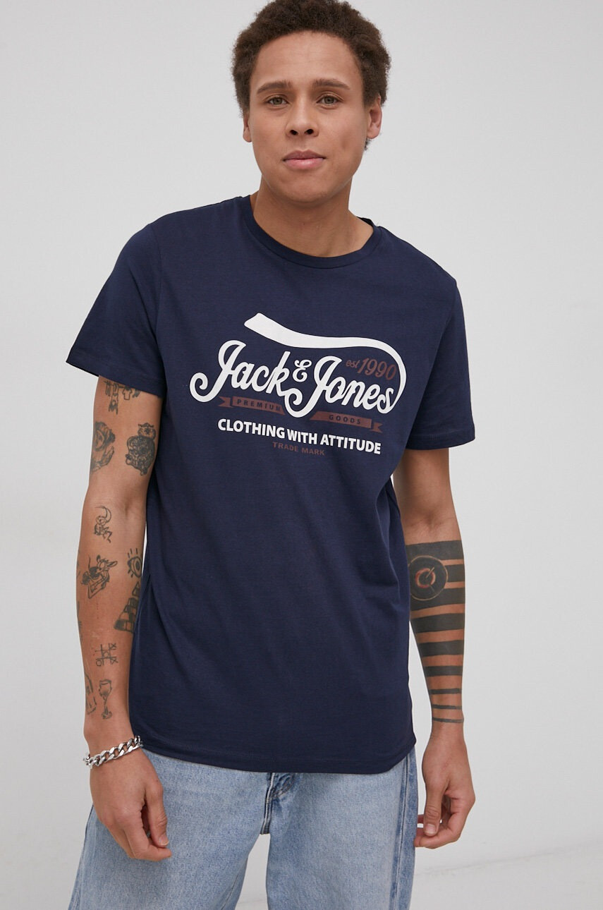Premium by Jack&Jones Памучна тениска - Pepit.bg