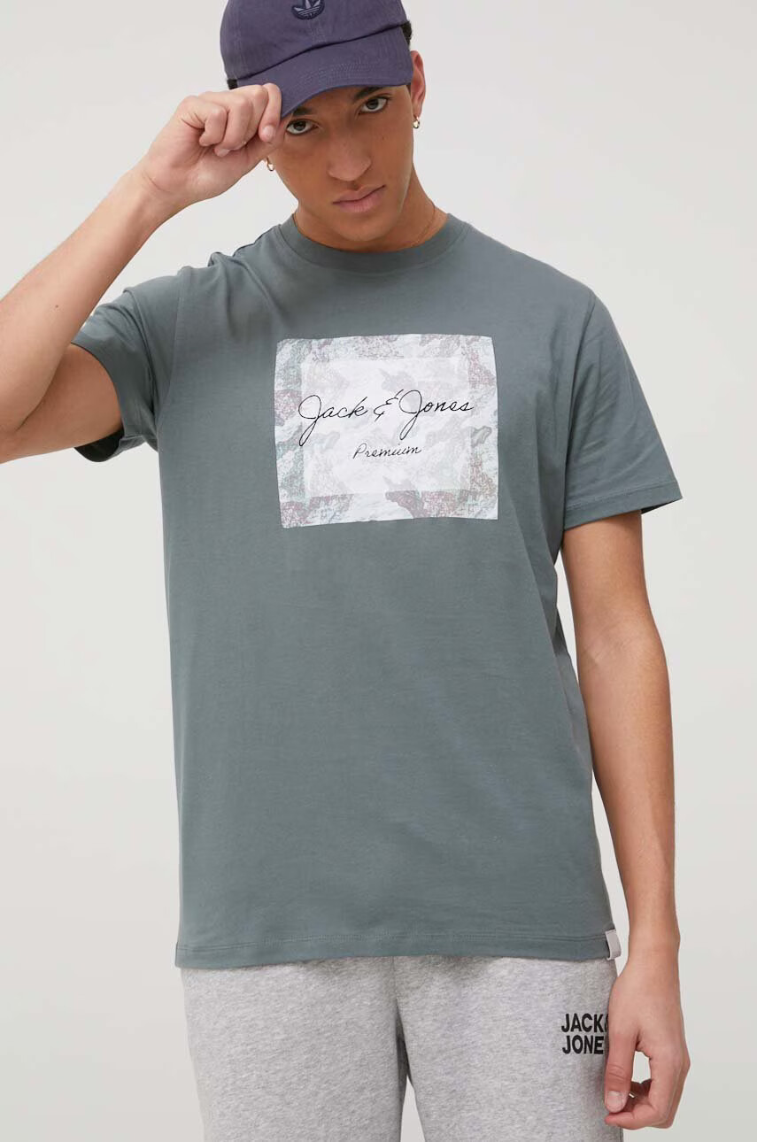 Premium by Jack&Jones Памучна тениска - Pepit.bg